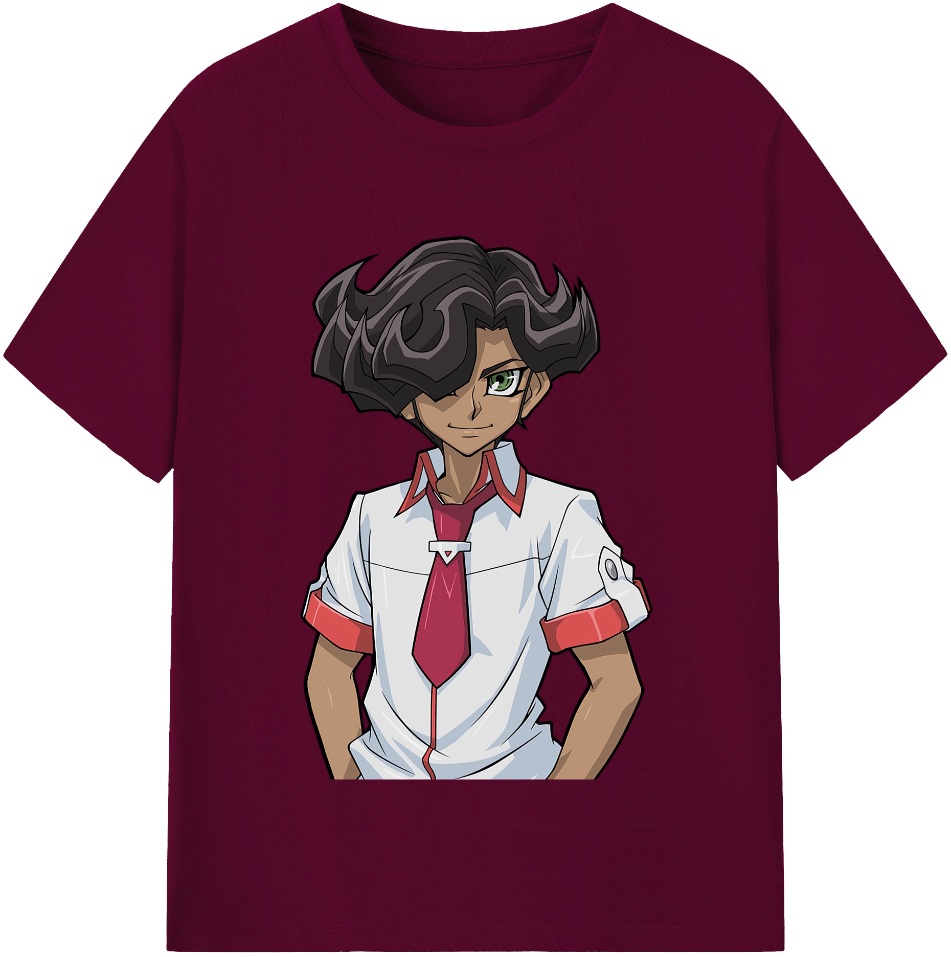 （画像用） 遊☆戯☆王 Yu-Gi-Oh! レディースカジュアルプリントTシャツ（綿100％）